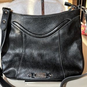 Nine West Black Vegan Crossbody Bag